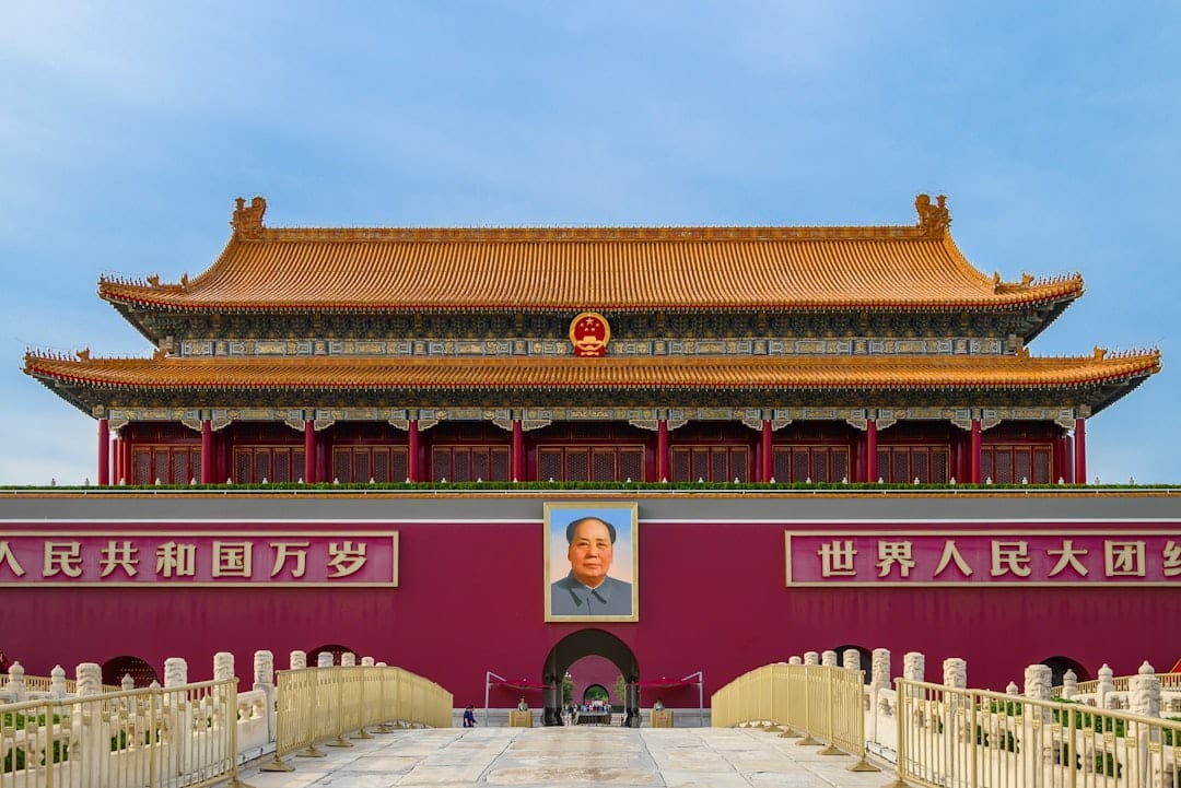 Beijing Forbidden City golden rooftops