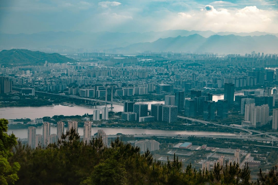 Chaoshan cityscape panoramic view