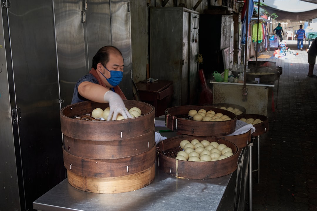 Baozi steamed buns