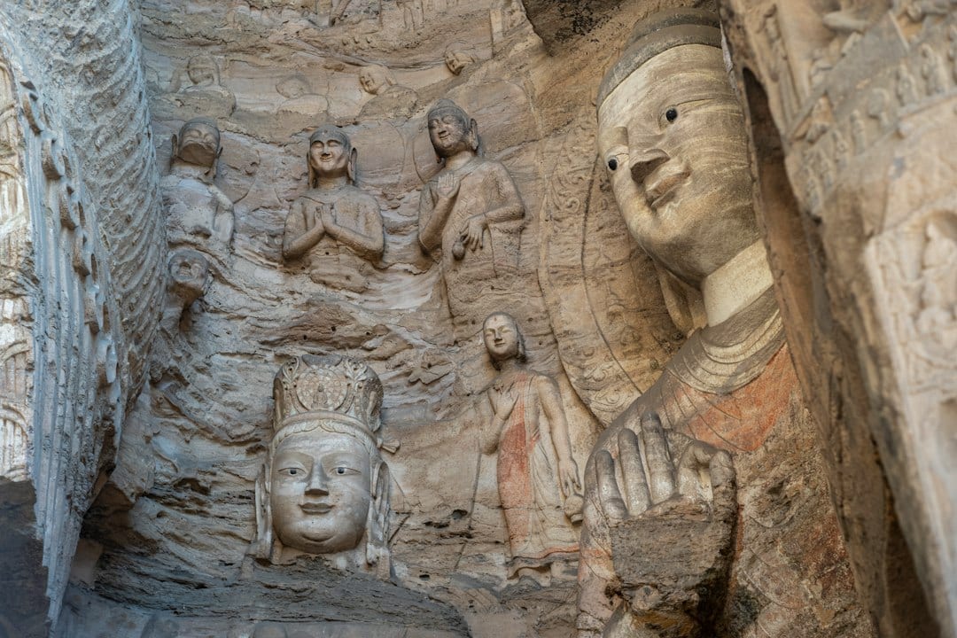 Ancient Buddhist rock carvings at Dazu, Chongqing