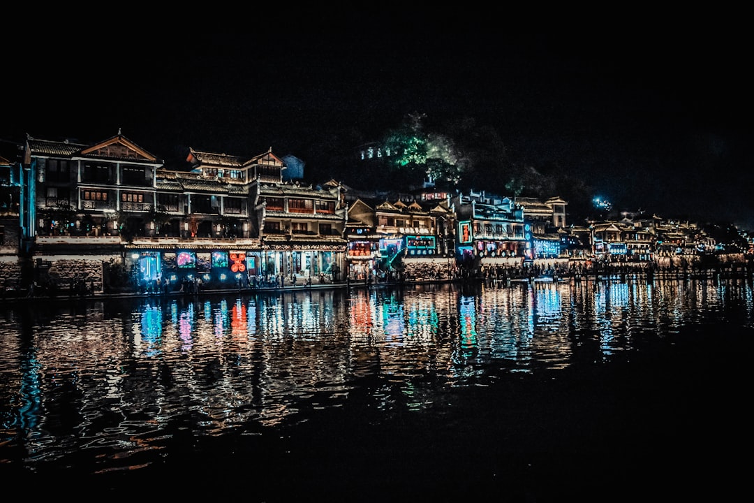 Fenghuang Ancient Town night view
