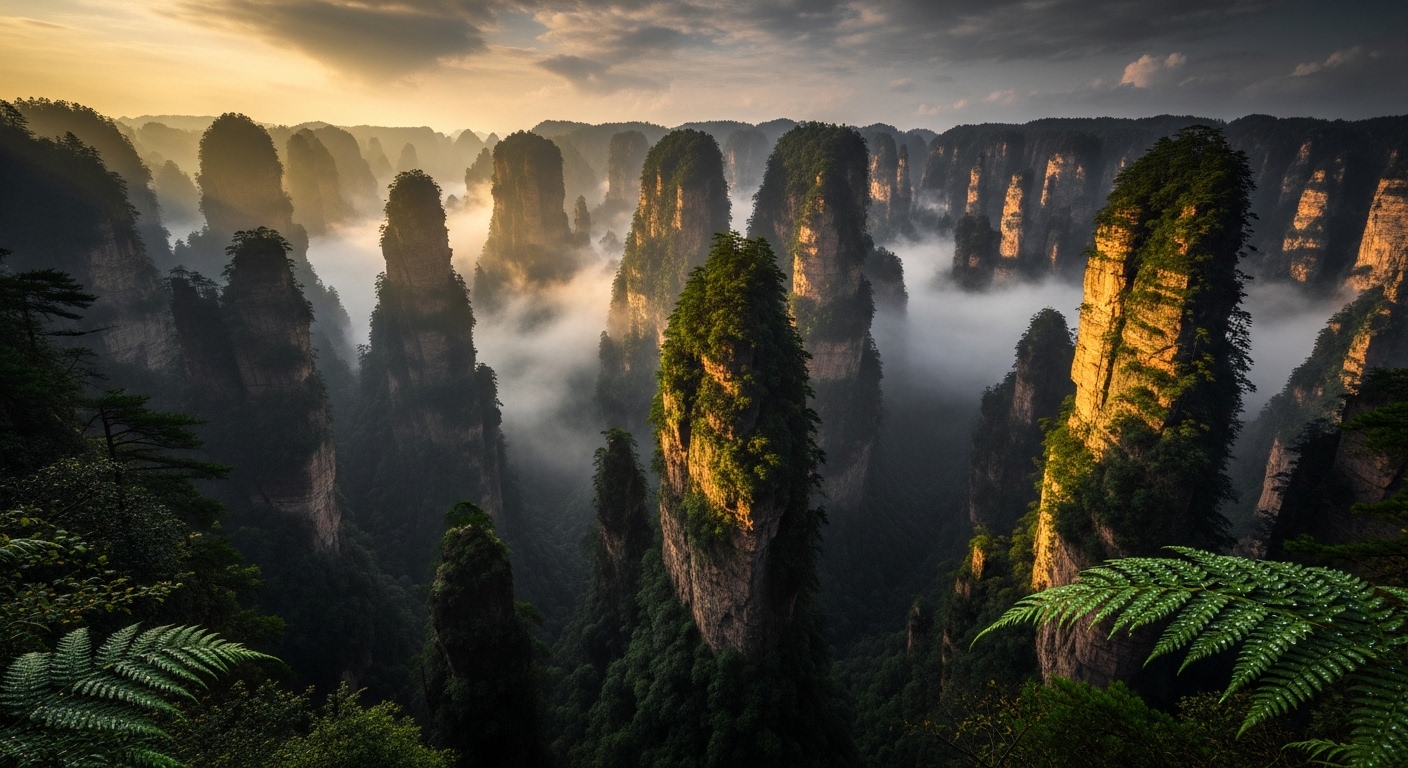 Zhangjiajie Avatar Mountains