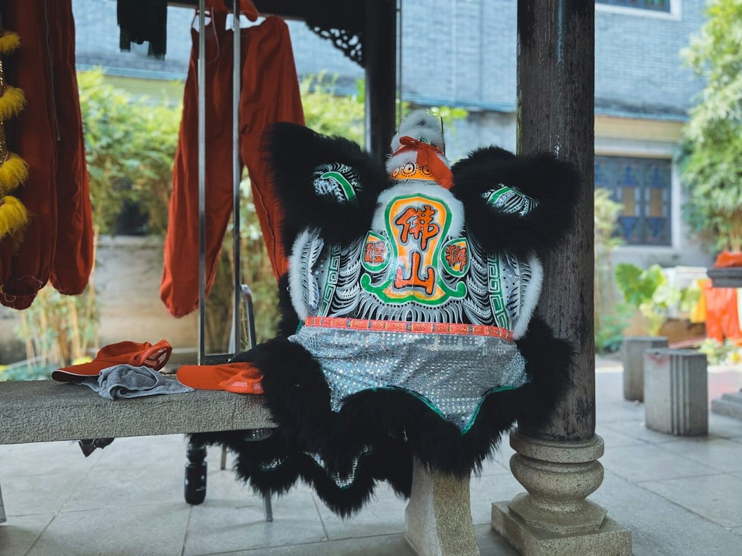 Miao ethnic minority traditional silver headdress and costume