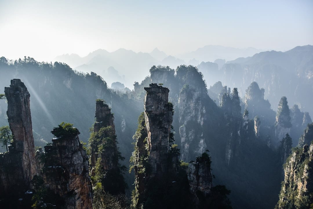 Zhangjiajie stunning mountain landscape
