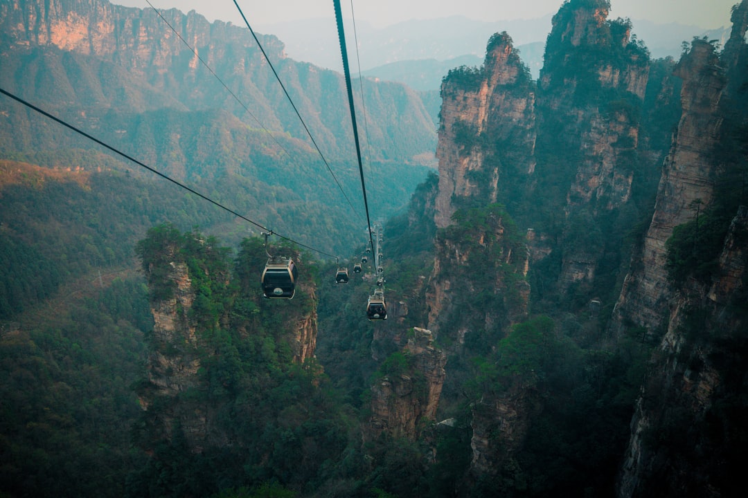 Tianzi Mountain cable car